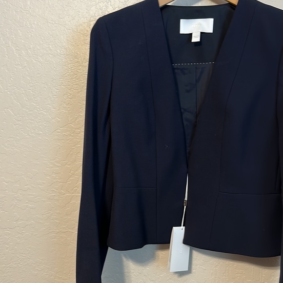 Navy Huggo Boss jacket size 4 - Picture 3 of 8